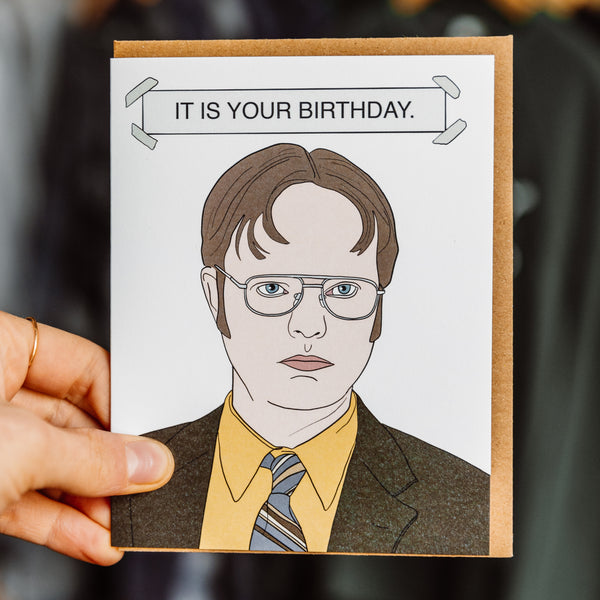 Funny Birthday Cards Dwight Shrute The Office