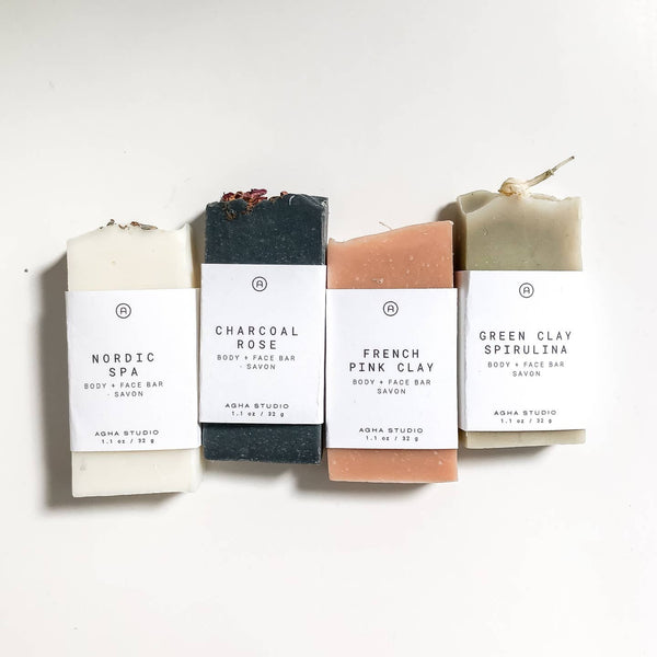 Mini Face + Body Soap Bar Set