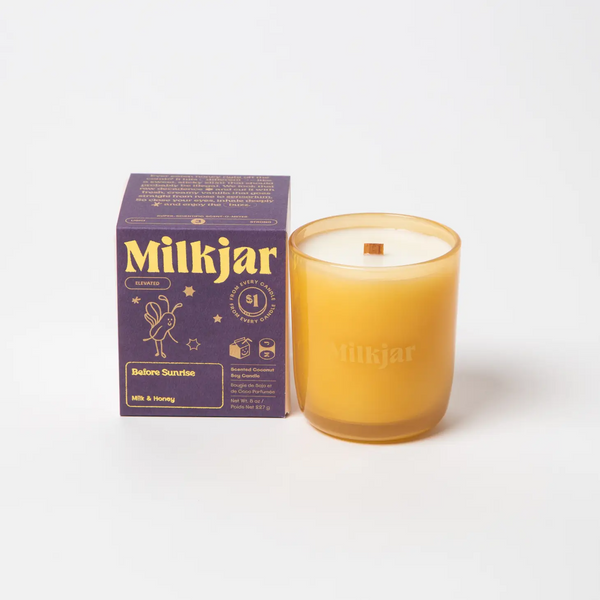 Elevated Collection Wood Wick Candle | Before Sunrise