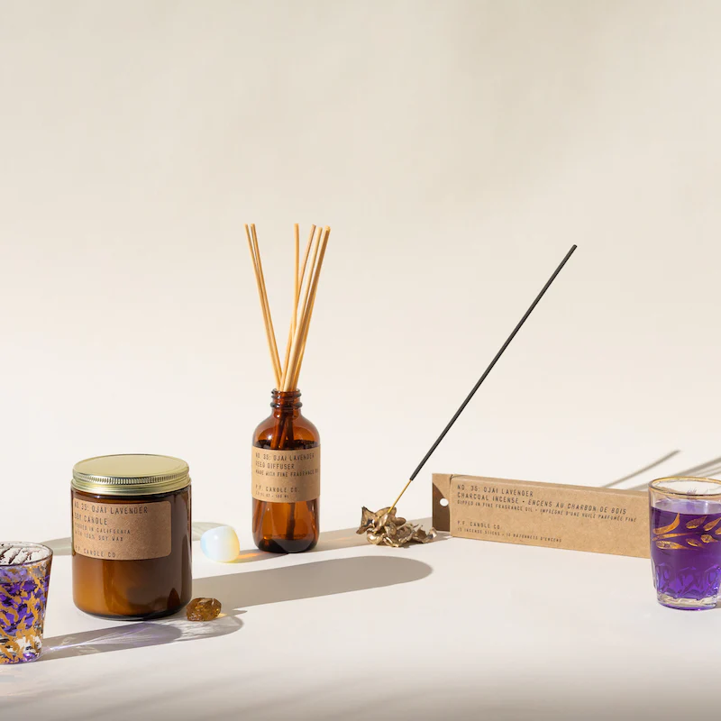 Ojai Lavender soy candle sold at Pressland General Mission British Columbia