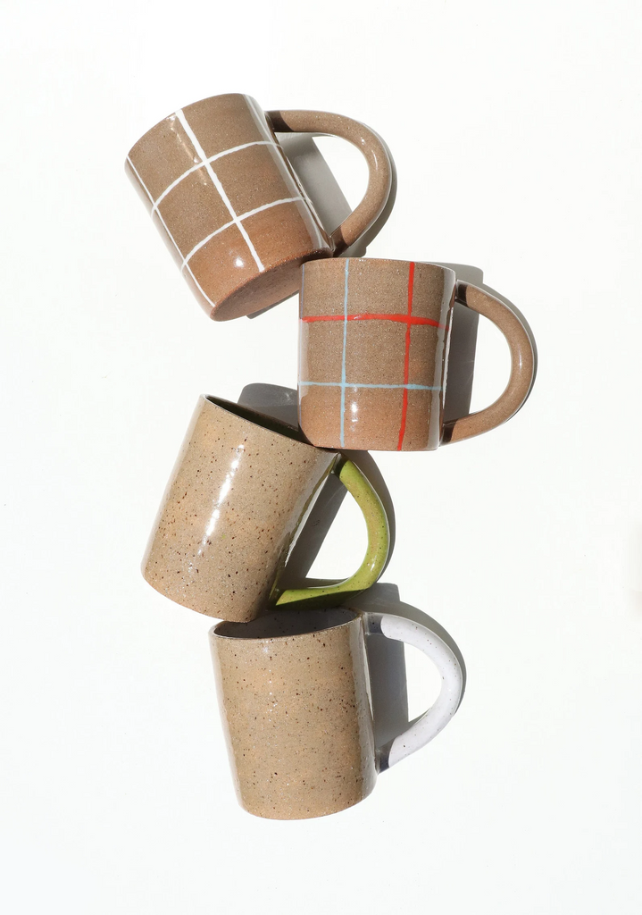 Nightshift ceramics Colorblock Mug White at Pressland General Mission Fraser Valley British Columbia 